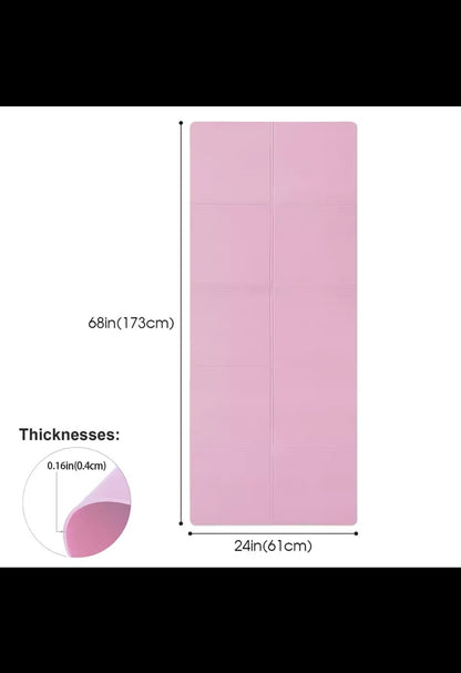 4MM Thick EVA Yoga Mats Anti-slip Sport Fitness Mat