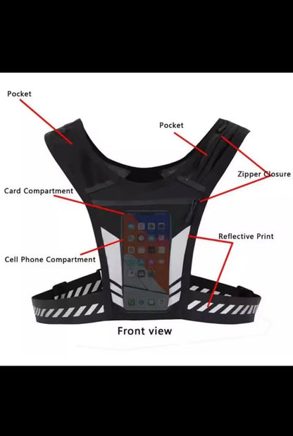 Reflective Running Lightweight Sport Running Vest